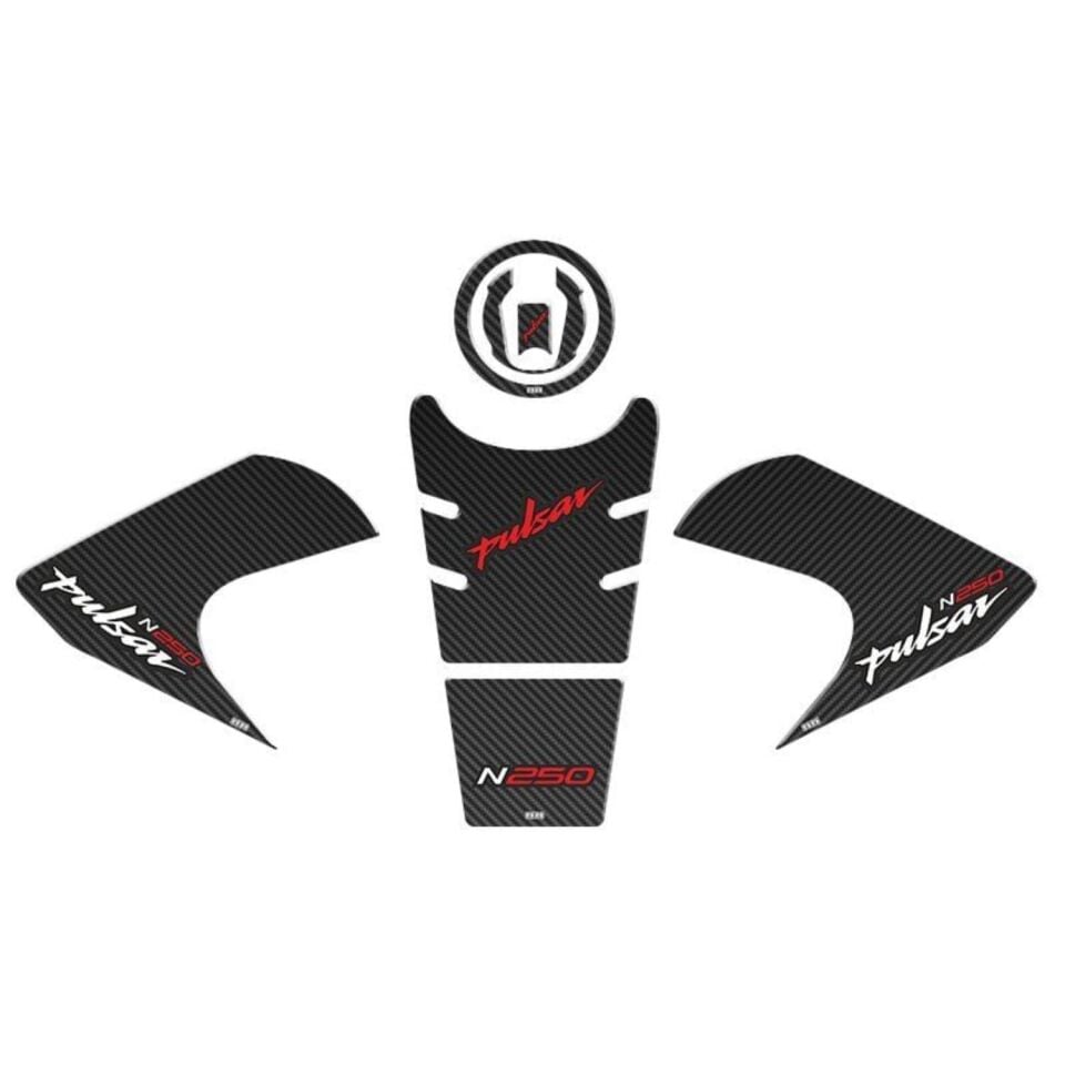 Bajaj Pulsar N250 2022 - 2024 Uyumlu Tank Pad Set 002