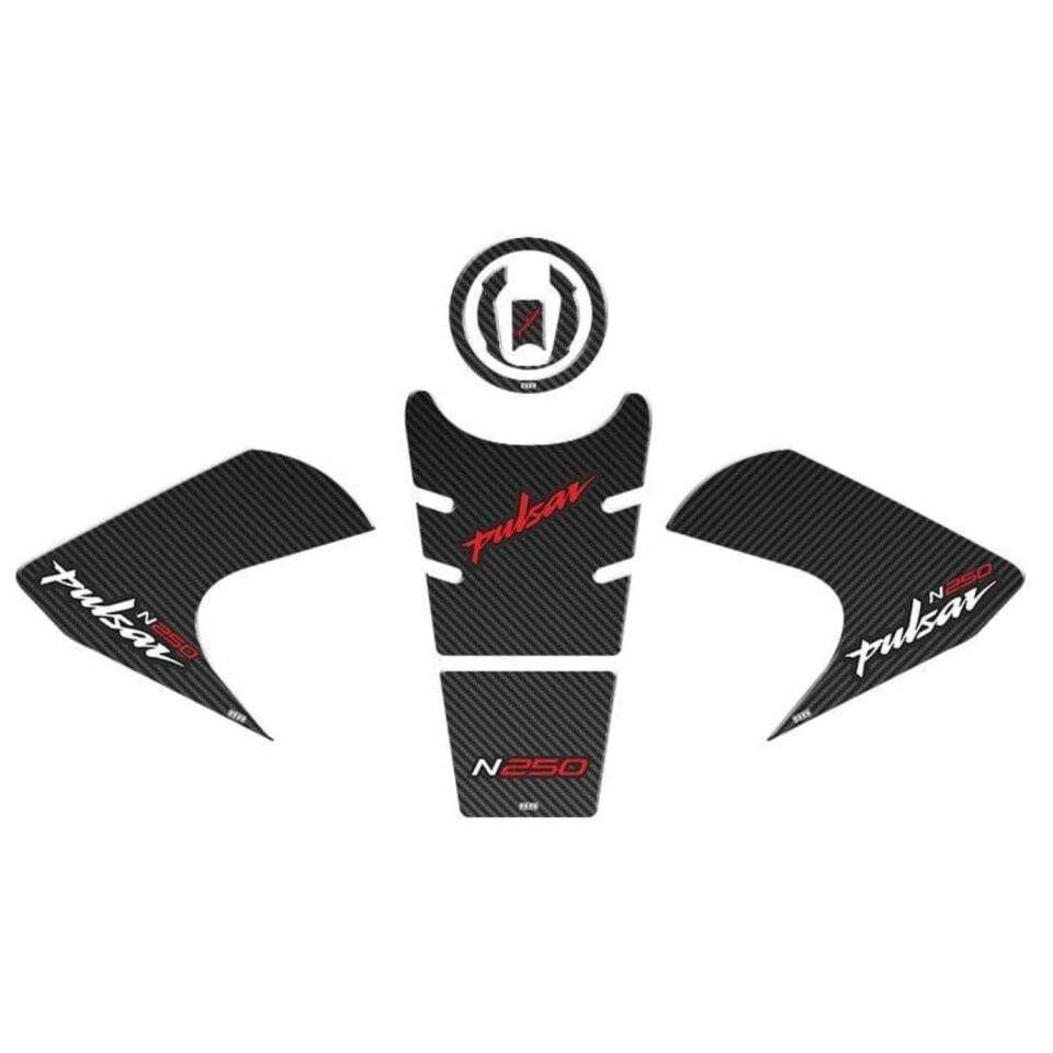 Bajaj Pulsar N250 2022 - 2024 Uyumlu Tank Pad Set 002