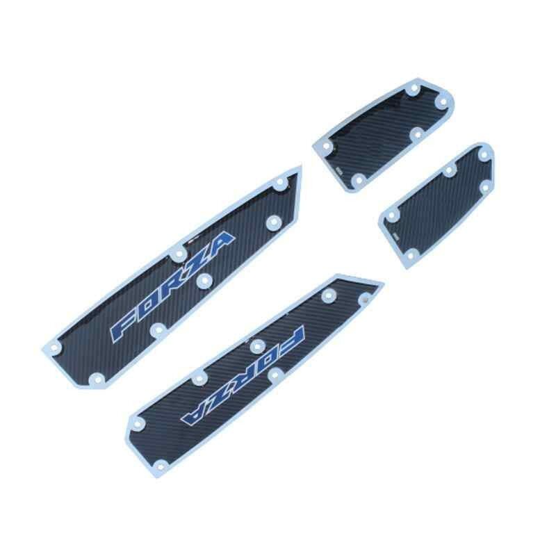 Honda Forza 2018 - 2023 Uyumlu Mavi Krom Ayak Basamak