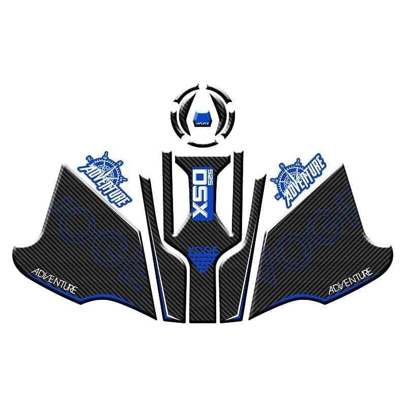 Voge Dsx 525 2022 - 2025 Uyumlu Tank Pad Set 002