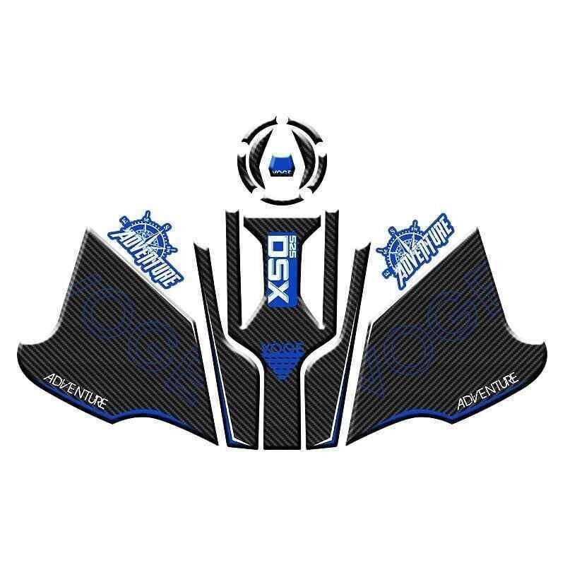 Voge Dsx 525 2022 - 2025 Uyumlu Tank Pad Set 002