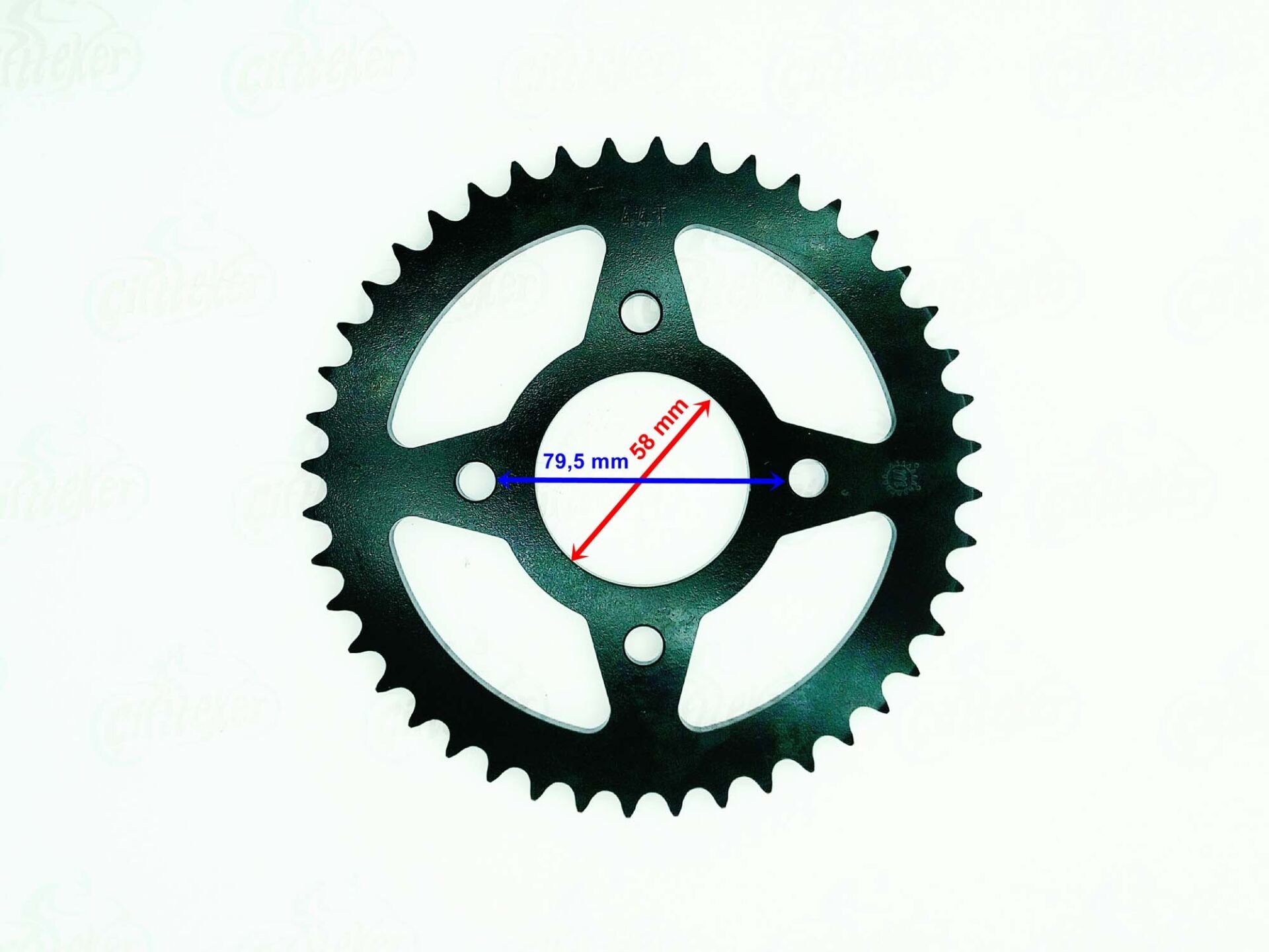 Cbr125 R Uyumlu (2011-)bajajdiscover Arkadişli428-44tiç58mm4deliköm