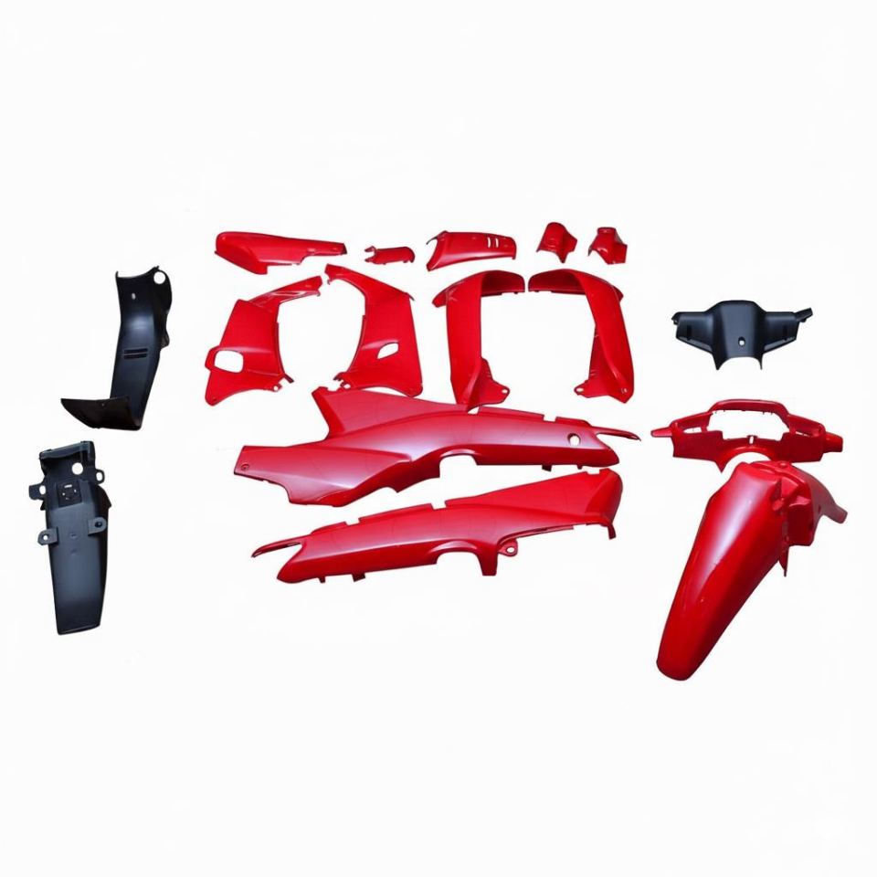 Lifan 100 Kaporta Seti Kırmızı 16 Parça