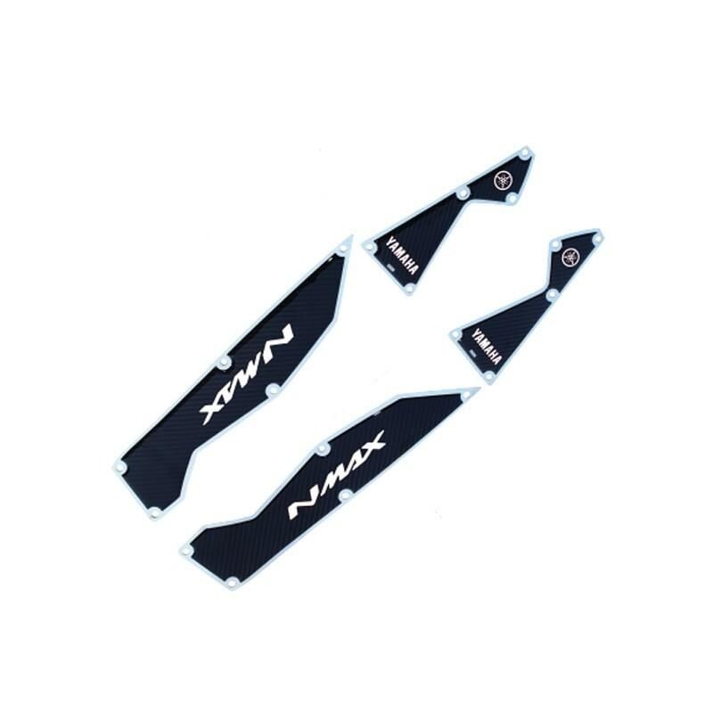 Yamaha Nmax 2015 - 2020 Uyumlu Beyaz Krom Ayak Basamak