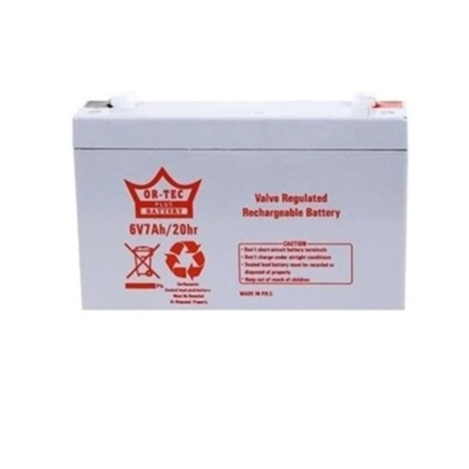 Akü  (Akülü Çocuk Arabası) 6 V 7 Ah Ortec