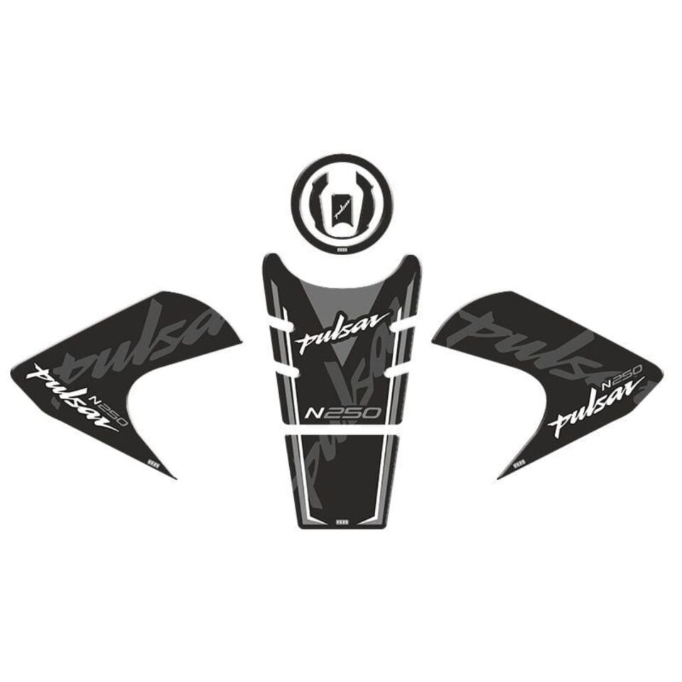 Bajaj Pulsar N250 2022 - 2024 Uyumlu Tank Pad Set 006