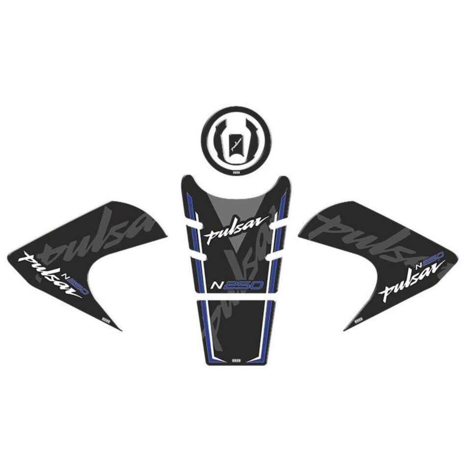 Bajaj Pulsar N250 2022 - 2024 Uyumlu Tank Pad Set 007
