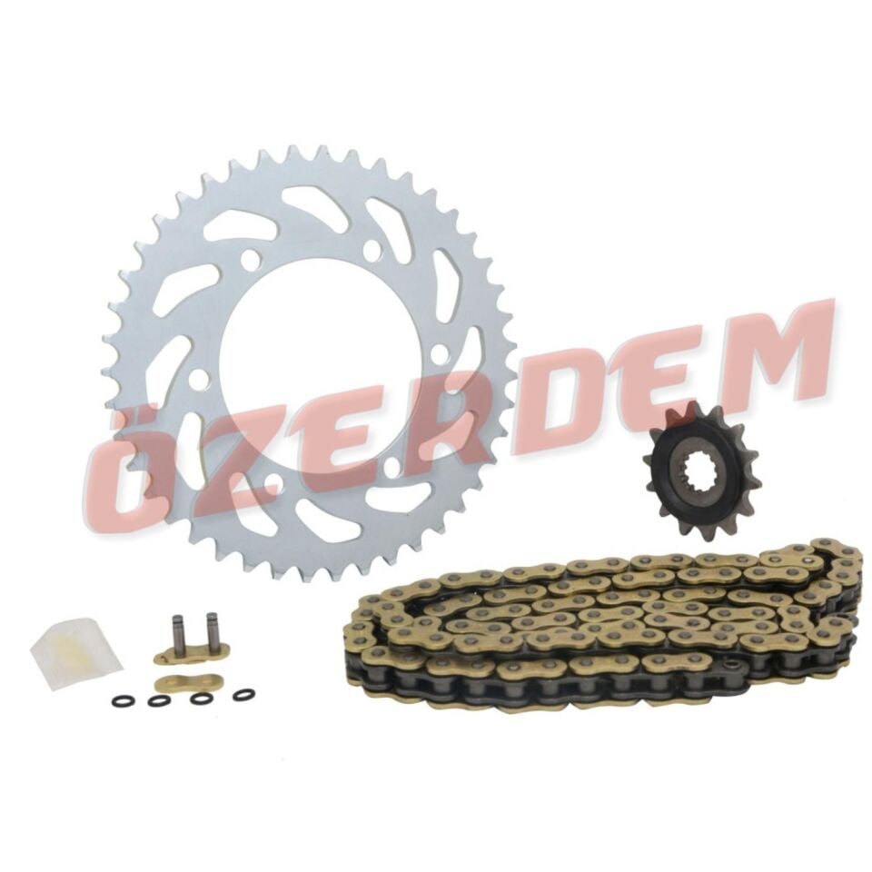 Yamaha Yamaha R25 Mt-25 Uyumlu Ön-Arka Dişli Zincir Set O-Ringli 14-43T 520H 112L Sfr