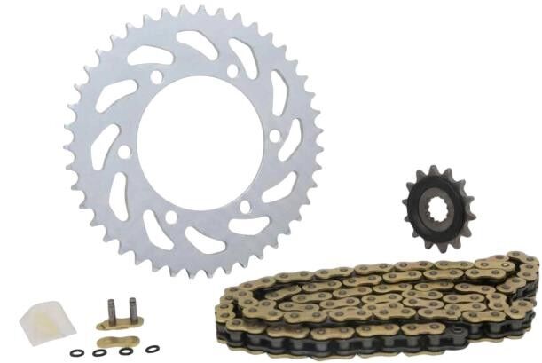 Yamaha Yamaha R25 Mt-25 Uyumlu Ön-Arka Dişli Zincir Set O-Ringli 14-43T 520H 112L Sfr