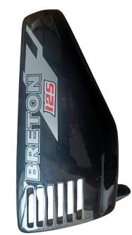 Kanuni Yan Kapak 125 Breton Siyah Sol