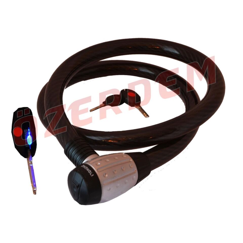 Halat Kilit 25-2000 Mm Zhongli Işıklı Anahtarlı