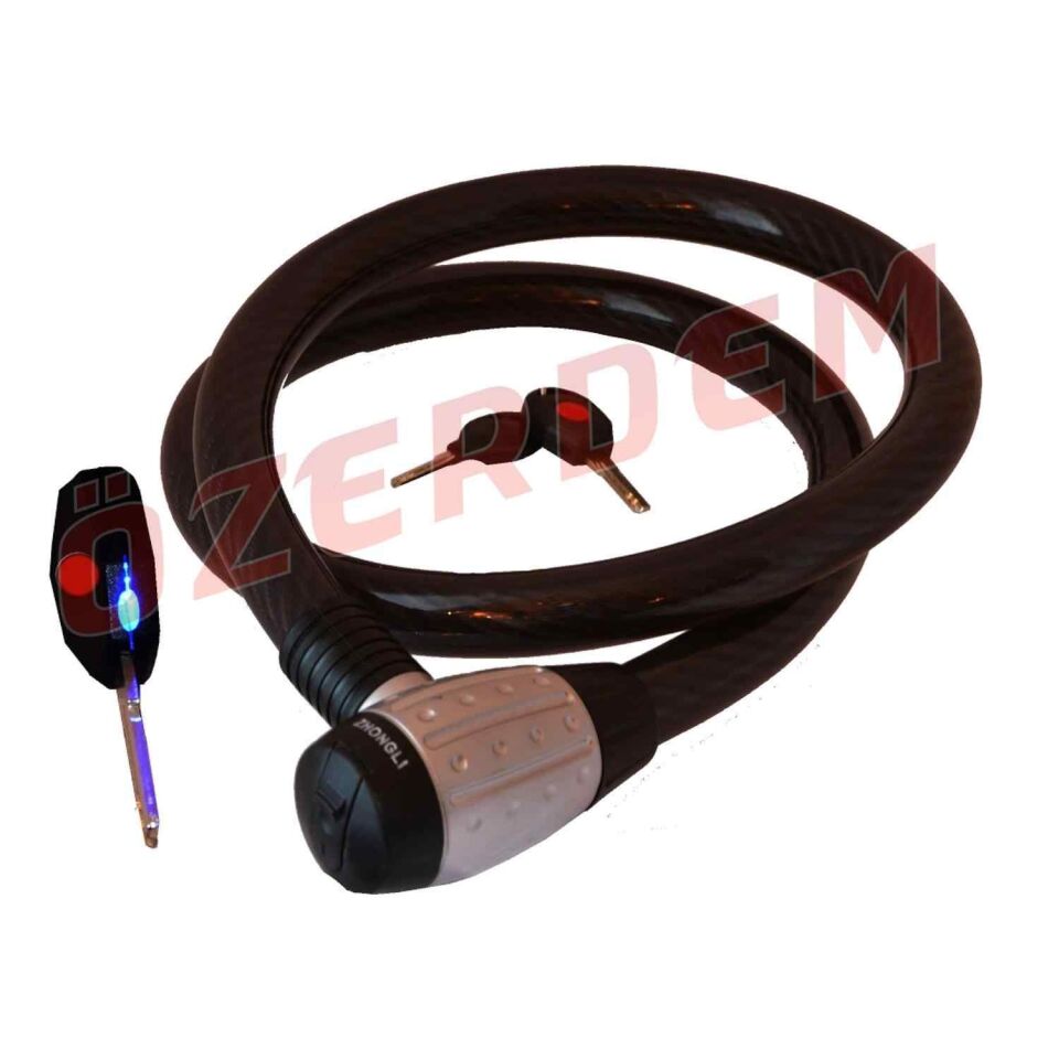 Halat Kilit 25-2000 Mm Zhongli Işıklı Anahtarlı