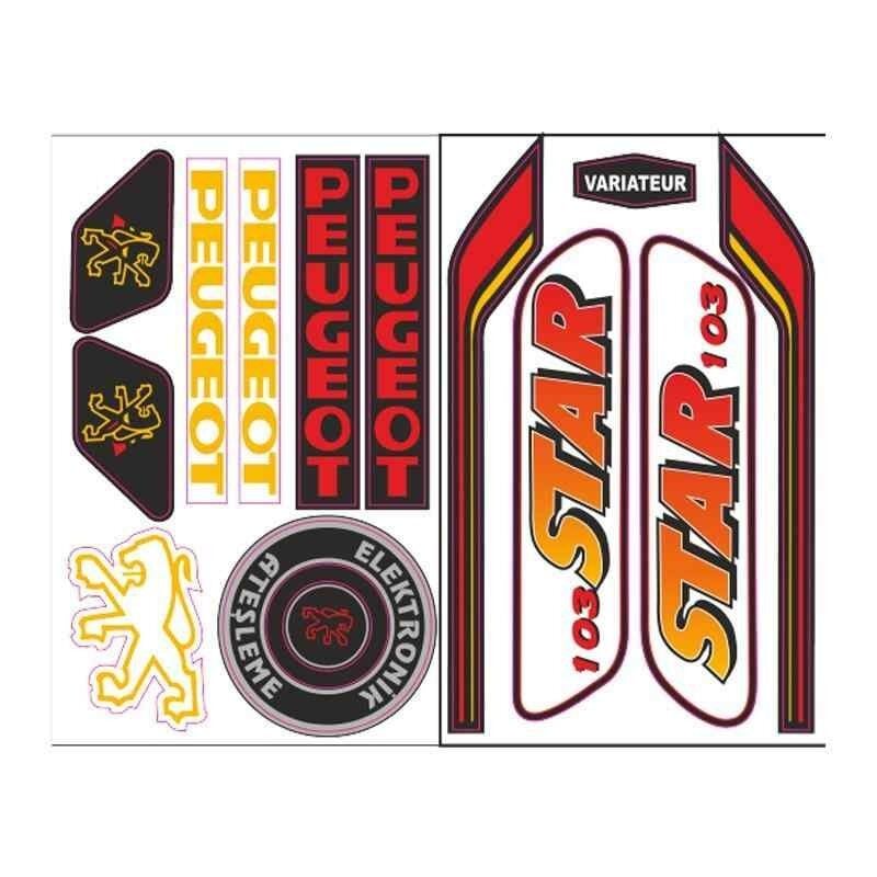 Mobylette 004 Sticker