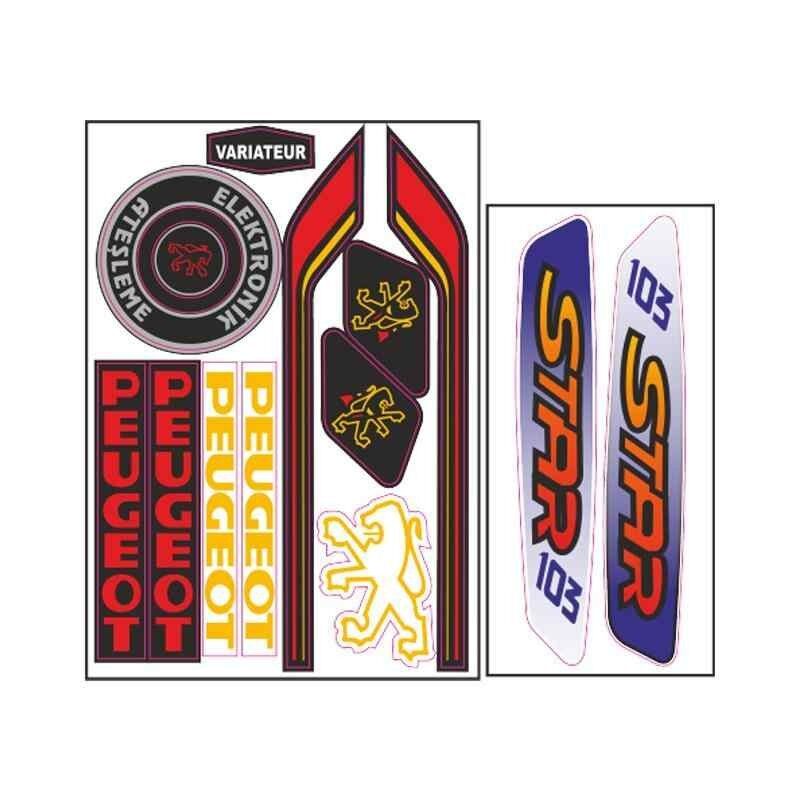 Mobylette 005 Sticker