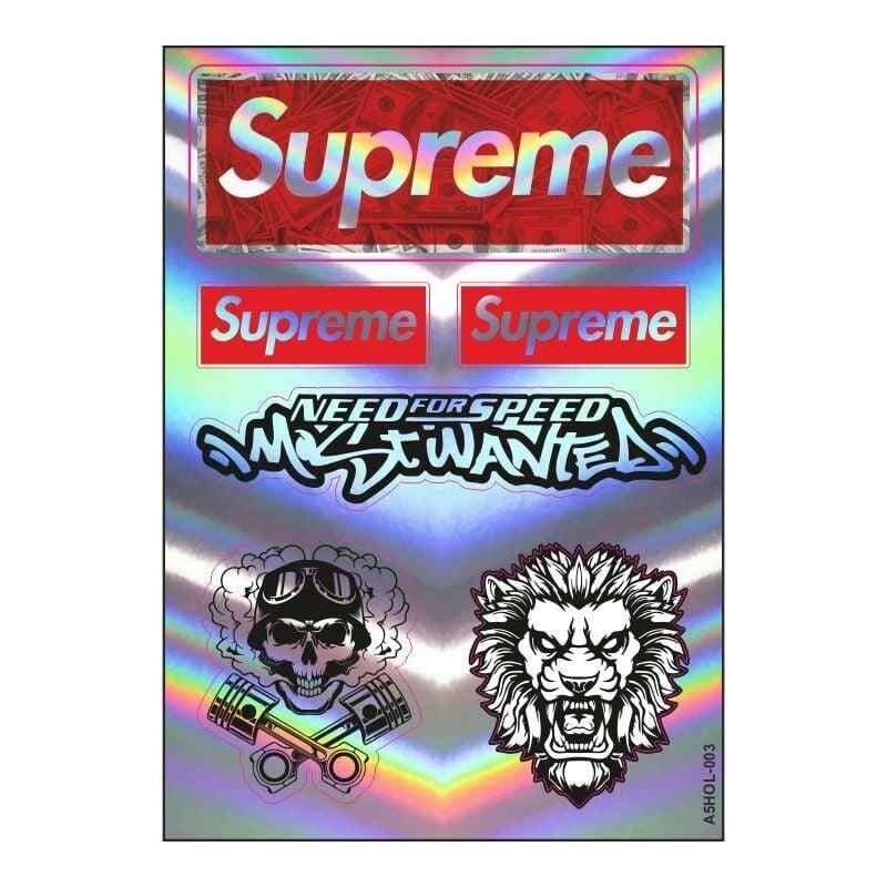 A5 Hologram Sticker 073 Tek Paket Çoklu