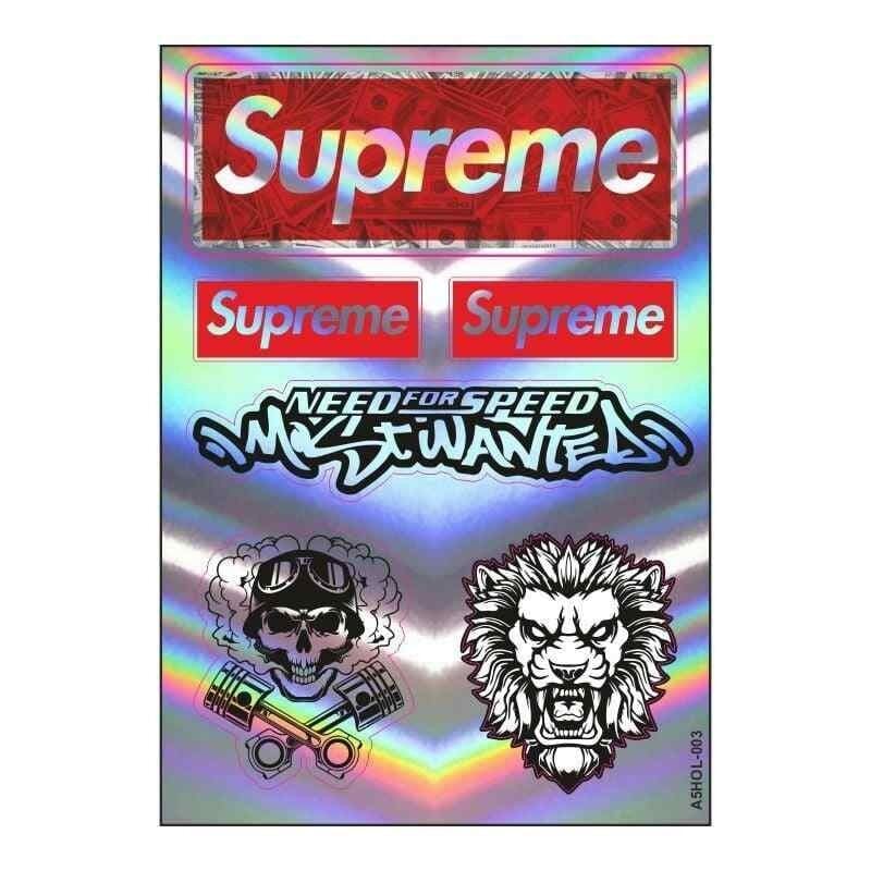 A5 Hologram Sticker 073 Tek Paket Çoklu