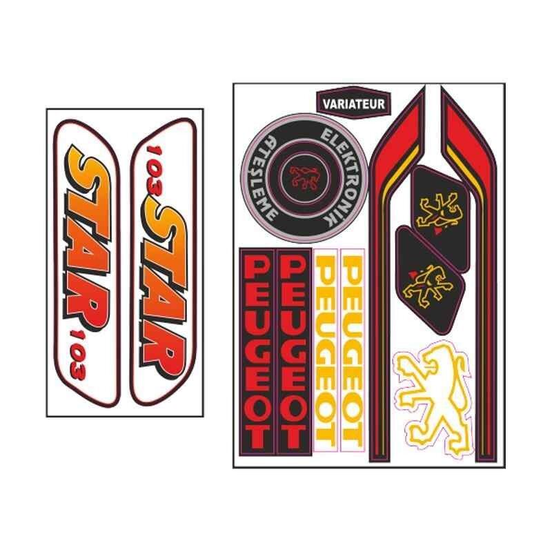 Mobylette 006 Sticker