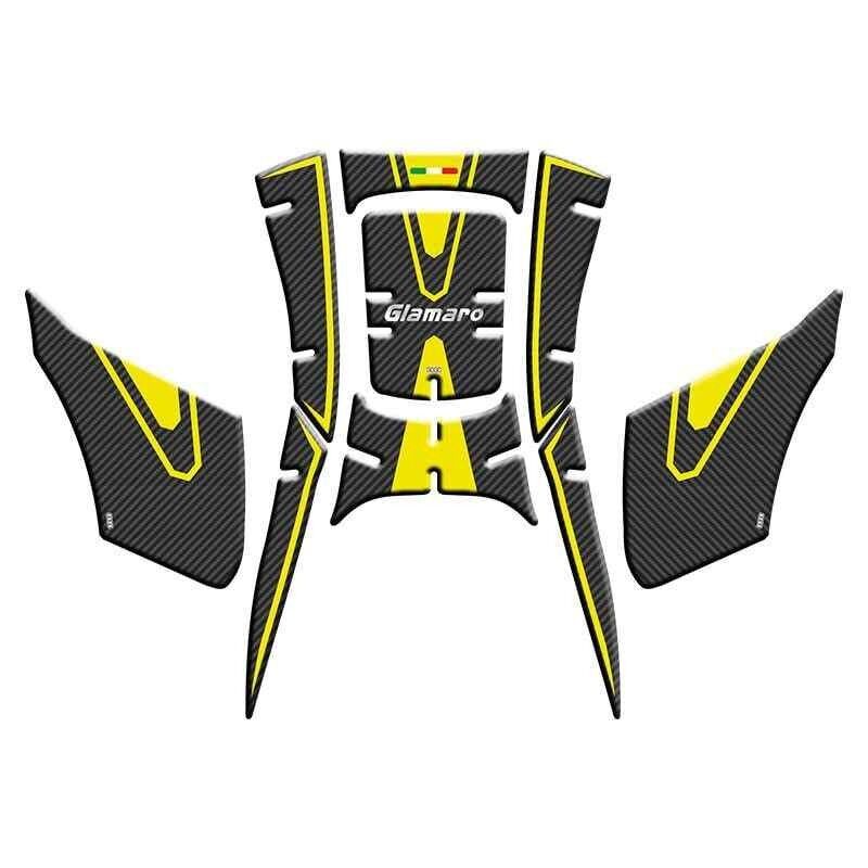 Musatti Glamaro Max 125 2024 - 2026 Uyumlu Tank Pad Set 005