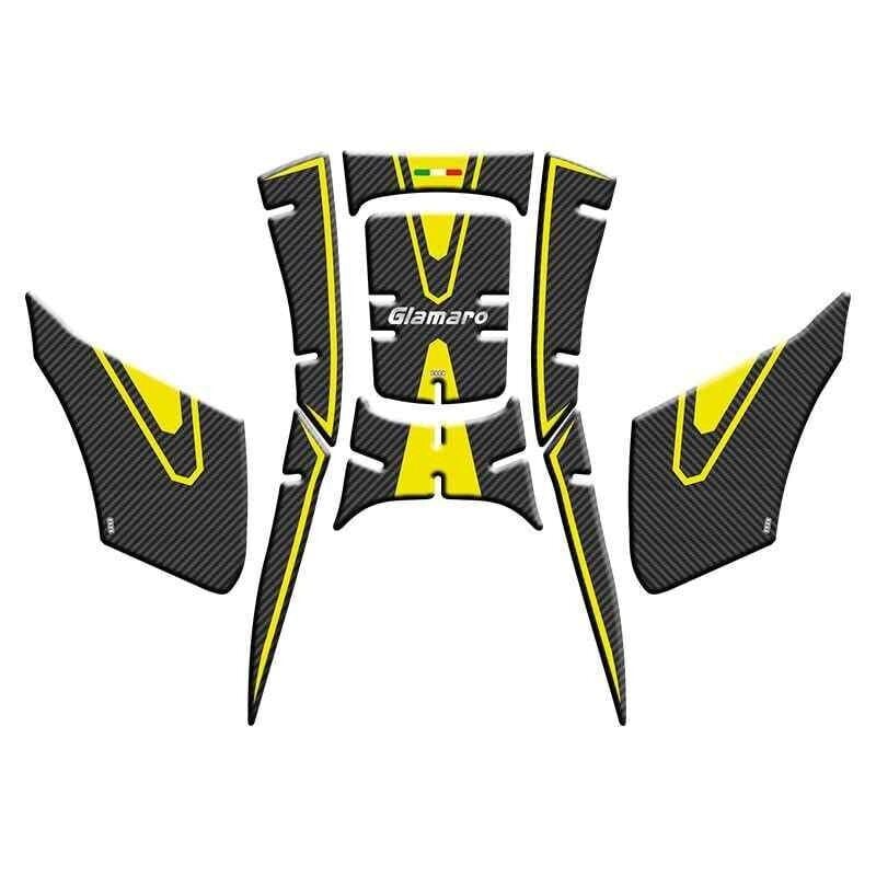 Musatti Glamaro Max 125 2024 - 2026 Uyumlu Tank Pad Set 005
