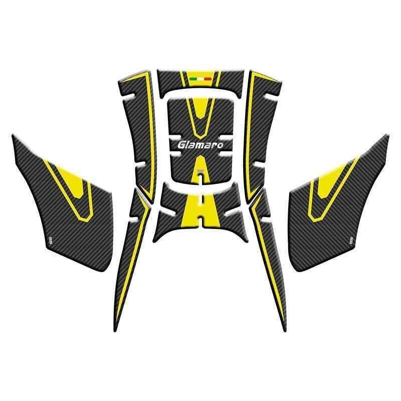 Musatti Glamaro Max 125 2024 - 2026 Uyumlu Tank Pad Set 005