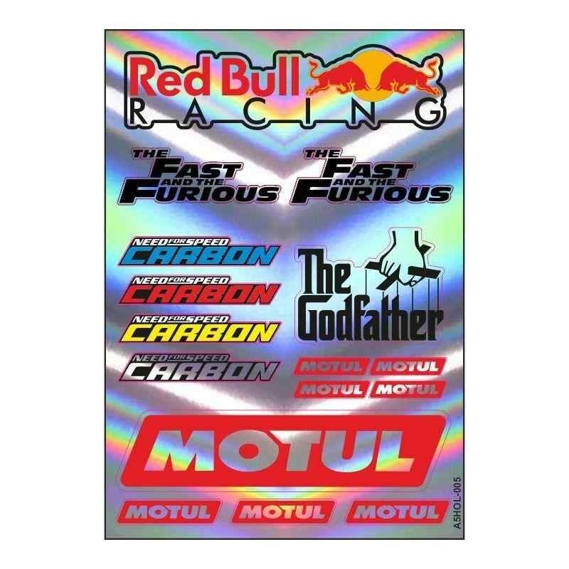 A5 Hologram Sticker 075 Tek Paket Çoklu