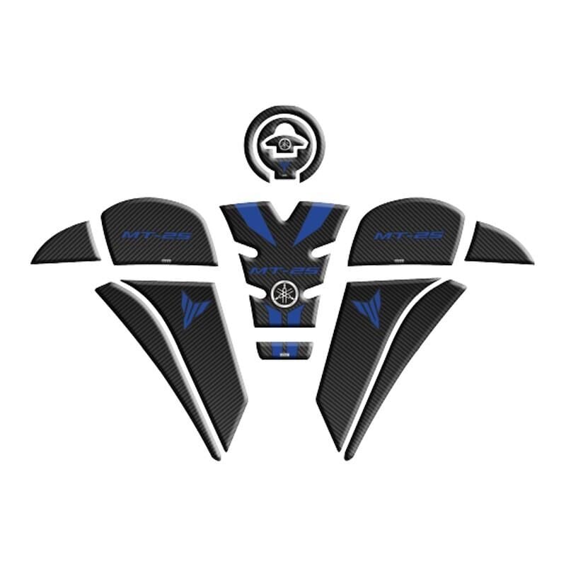 Yamaha Mt25 2020 - 2024 Uyumlu Tank Pad Set 002