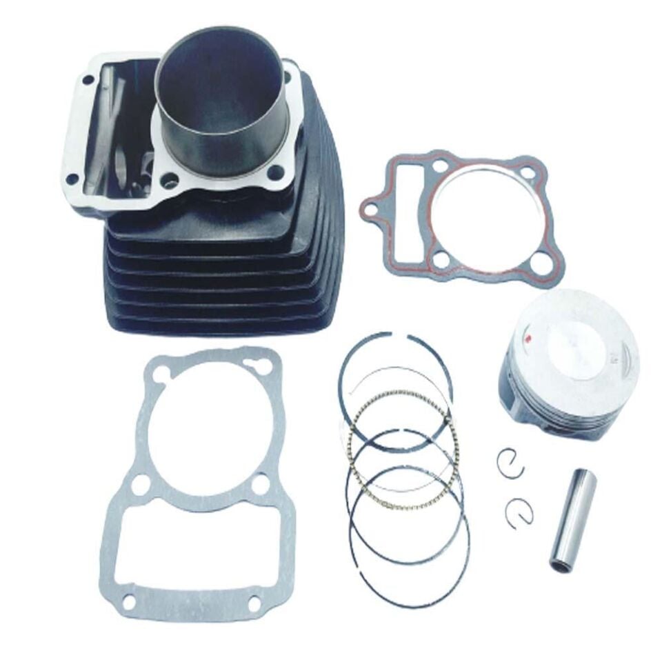 Cg 200 Silindir Komple 65,50X15 Pim 76 Boy Siyah