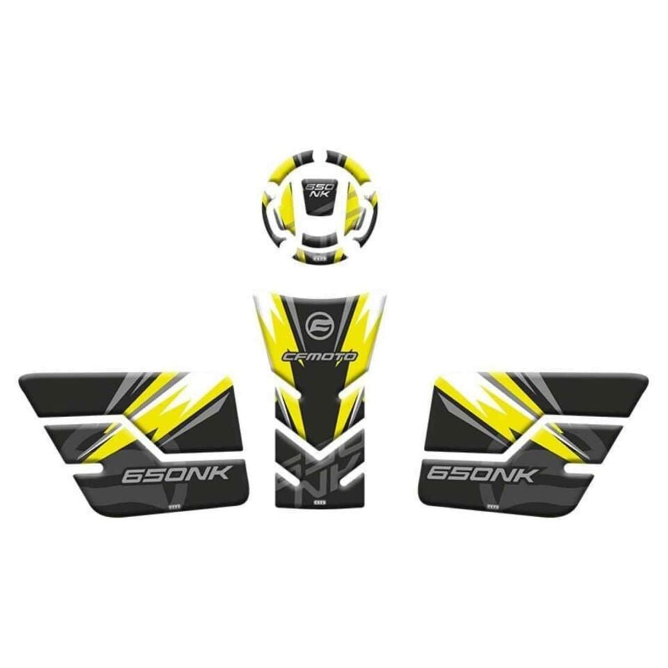 Cf Moto 650 Nk 2022 - 2024 Uyumlu Tank Pad Set 003