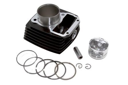 Cg 200 Silindir Komple 63,50X13 Pim 76 Boy Siyah