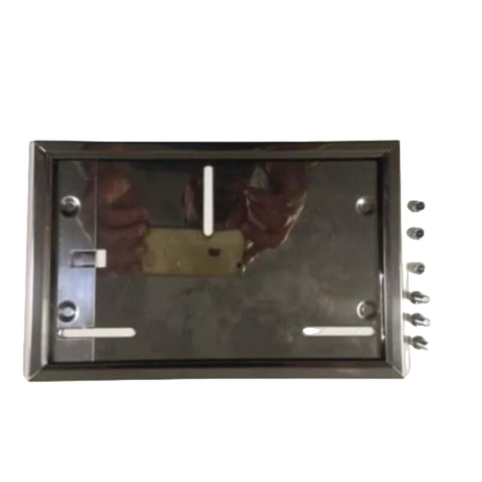 Plakalık Paslanmaz Nikel Çerçeveli Vidalı