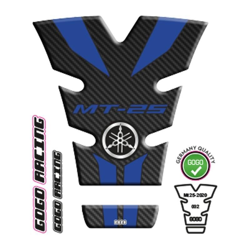 Yamaha Mt25 2020 - 2024 Uyumlu Tank Pad 002