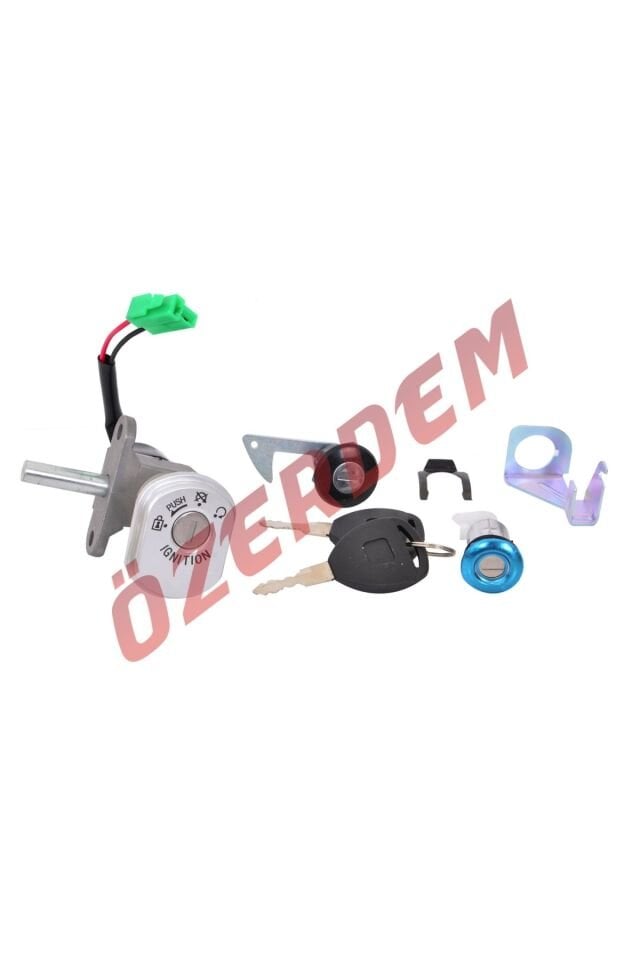 E.Bis 3 Tekerli Kontak Ve Kilit Seti Binek Model