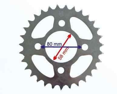 250Mct Arka Dişli 520-31T İç 58 Mm Öm