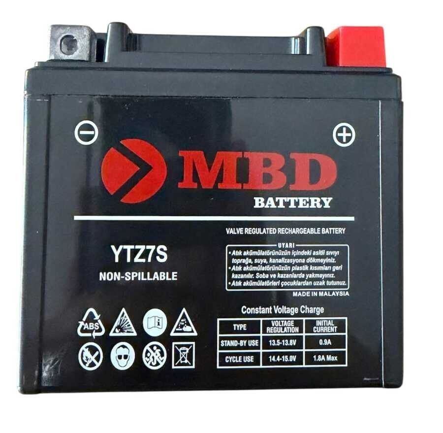 Akü Mbd Ytz 7 S