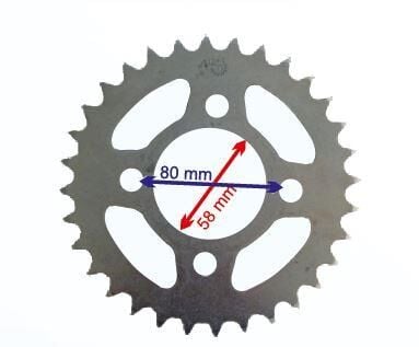 250Mct Arka Dişli 520-32T İç 58 Mm Öm