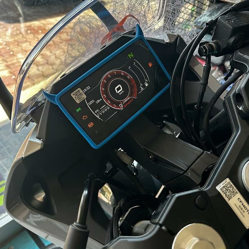 Cf Moto Nk 650 2022 - 2024 Uyumlu Km Koruyucu Kılıf Kırmızı