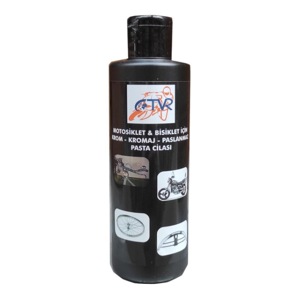 Krom  Paslanmaz Pasta Cila - Motosiklet Ve Bisiklet İçin Üstün Parlaklık
