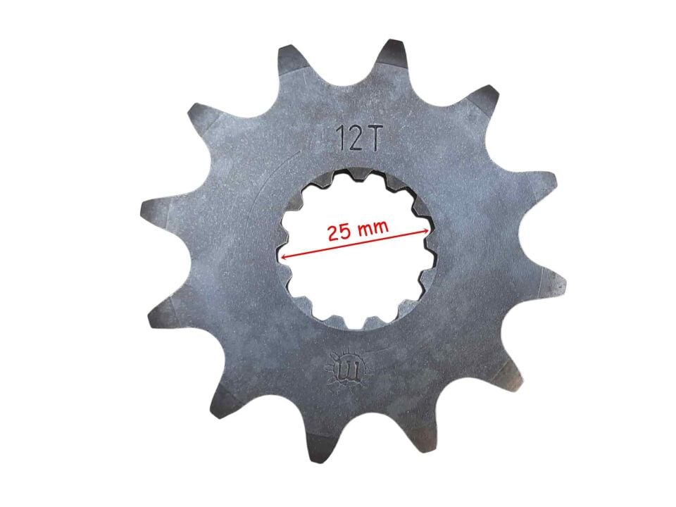 Yamaha R25 Mt-25 Uyumlu Ön Dişli 520-12T İç 25 Mm 13 Tırnak Öm
