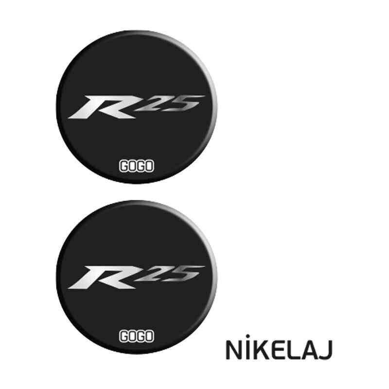 Yamaha R25 Uyumlu Koruma Takoz 2 (4X4) İkili Damla Etiket