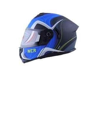 Kask Çene Açılır Sertifikalı Mavi M Beden Md 166