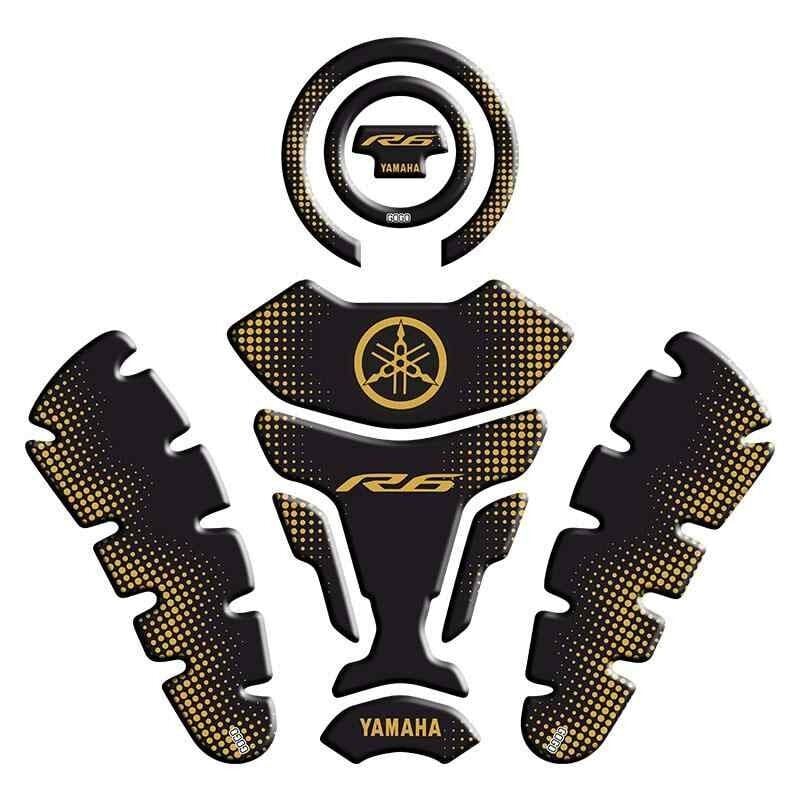 Yamaha R6 Uyumlu Tank Pad Set 004
