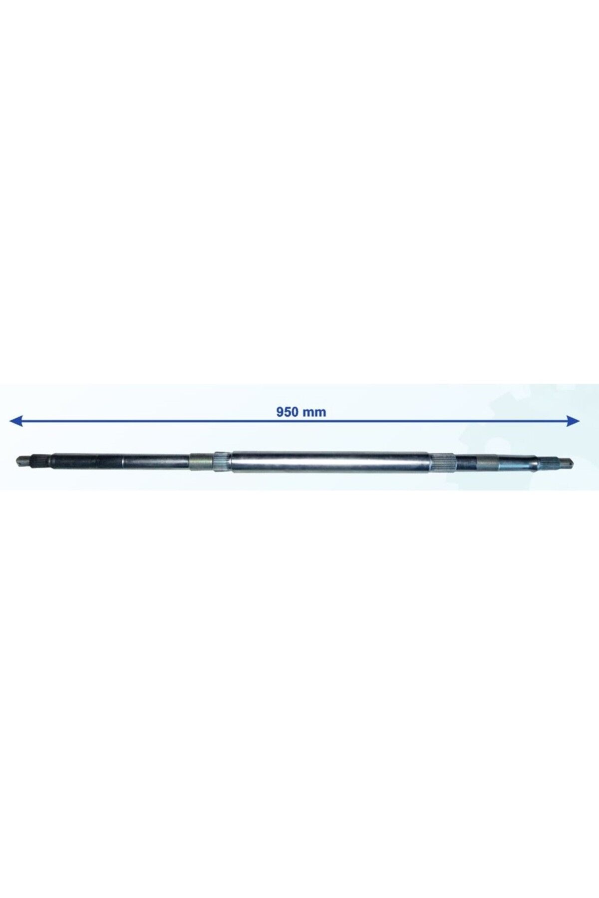 Utv Mtx Yuki Örümcek 150C Aks 950 Mm Bilya Yatağı 30 Mm 24 Freze Öm