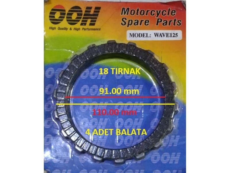 Honda Depraj Balatası İnnova/Wave