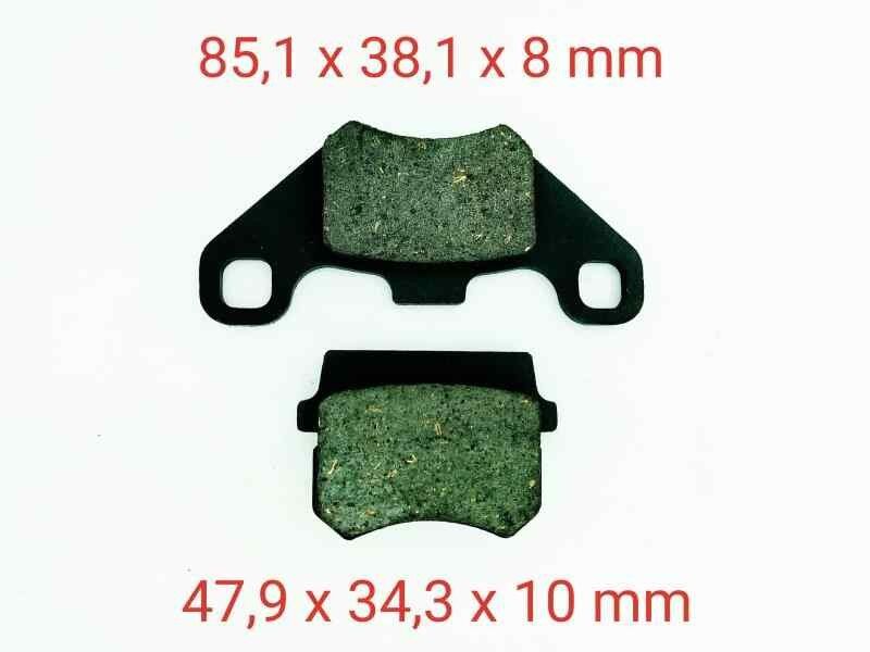 Mondial Eagle 50 Ön Fren Disk Balatası Fa416
