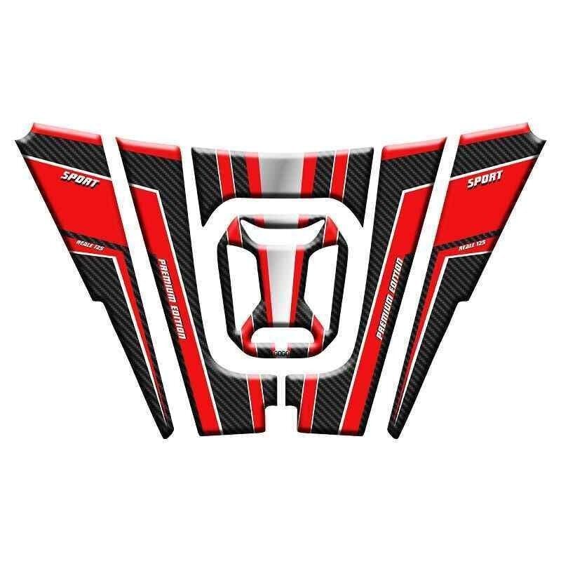 Rks Reale 125 2024 - 2025 Uyumlu Tank Pad 002