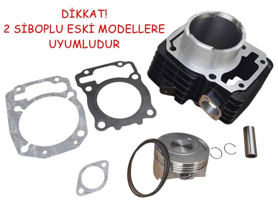 Hero Xpulse 200 Uyumlu 2V Silindir Komple Em 66,5 Mm 15 Pim 62 Boy
