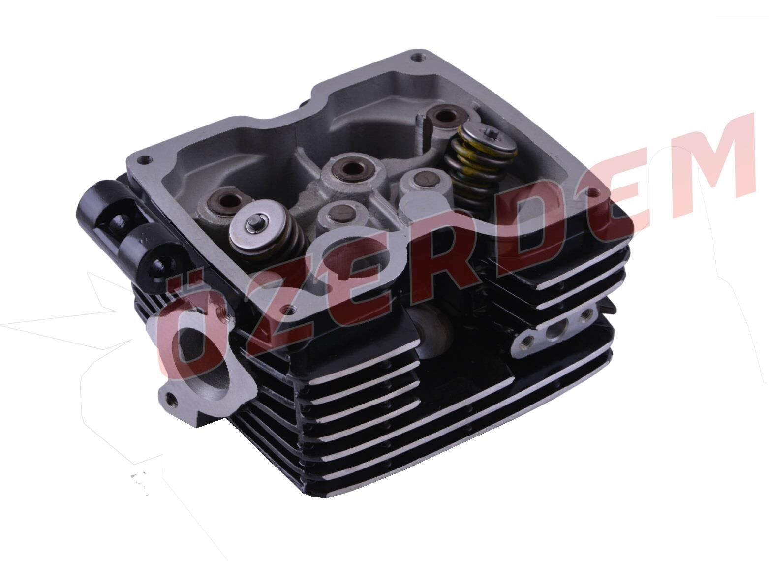 Kuba Çita 150 Silindir Kapağı Dq Siboplu Siyah Katalizör Çıkışlı