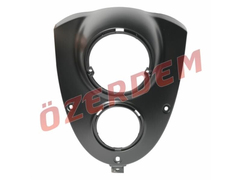 Kuba Trendy 50 Far Paneli Mat Siyah