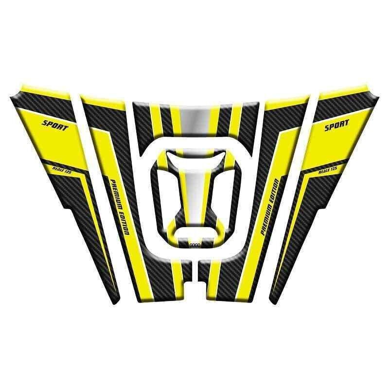 Rks Reale 125 2024 - 2025 Uyumlu Tank Pad 003