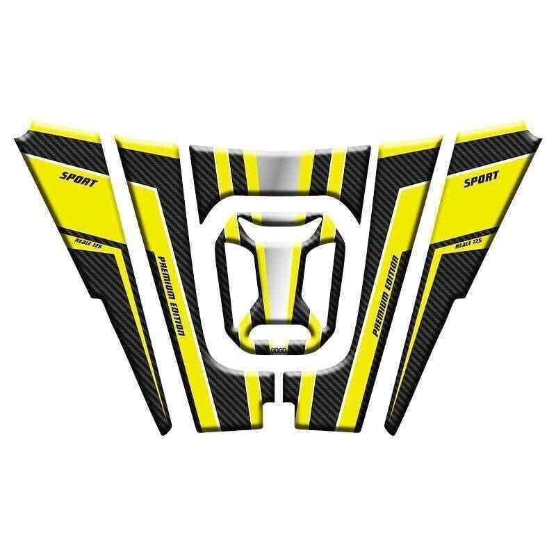 Rks Reale 125 2024 - 2025 Uyumlu Tank Pad 003